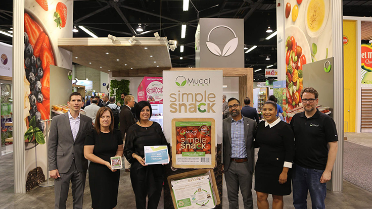 At Fresh Summit, Mucci Farms wins Best Sustainable Packaging Award