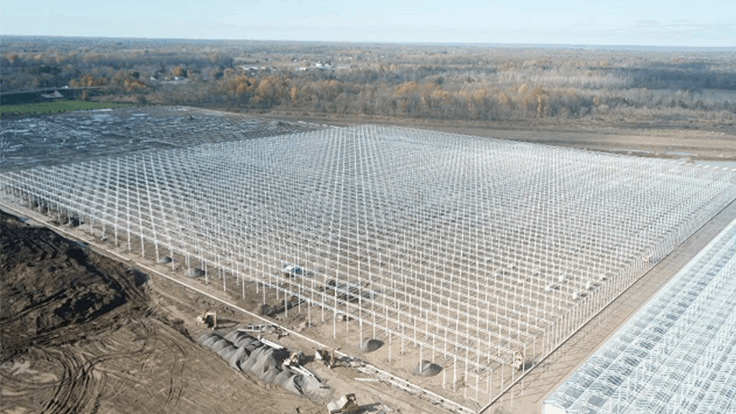 New Mastronardi Produce greenhouse will total almost 3 million square feet