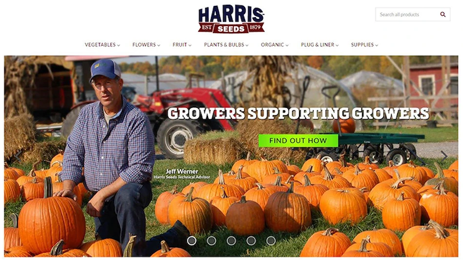 Harris Seeds unveils new website Produce Grower