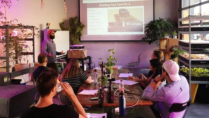 A past Agritecture urban farming course