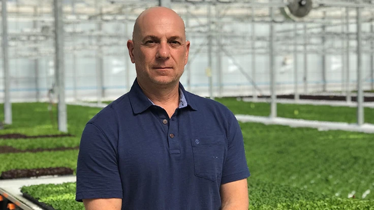 Tam Serage, Revolution Farms' new head grower