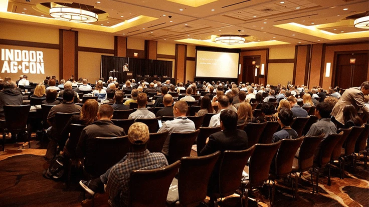 A panel at a past Indoor Ag-Con event