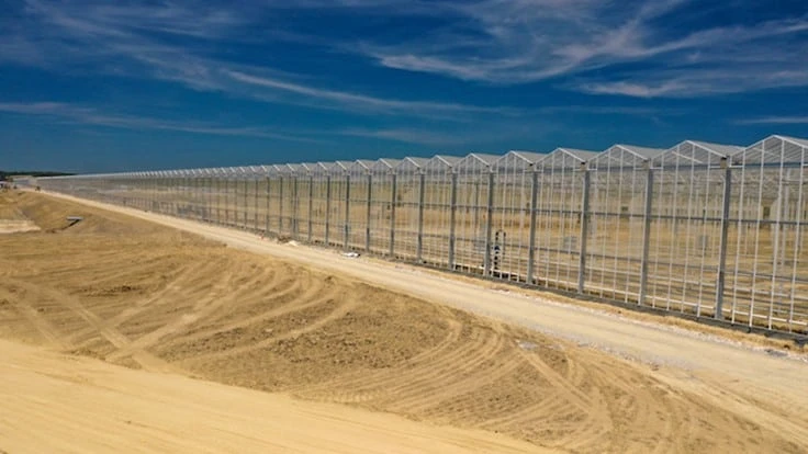 AppHarvest's greenhouses in Kentucky