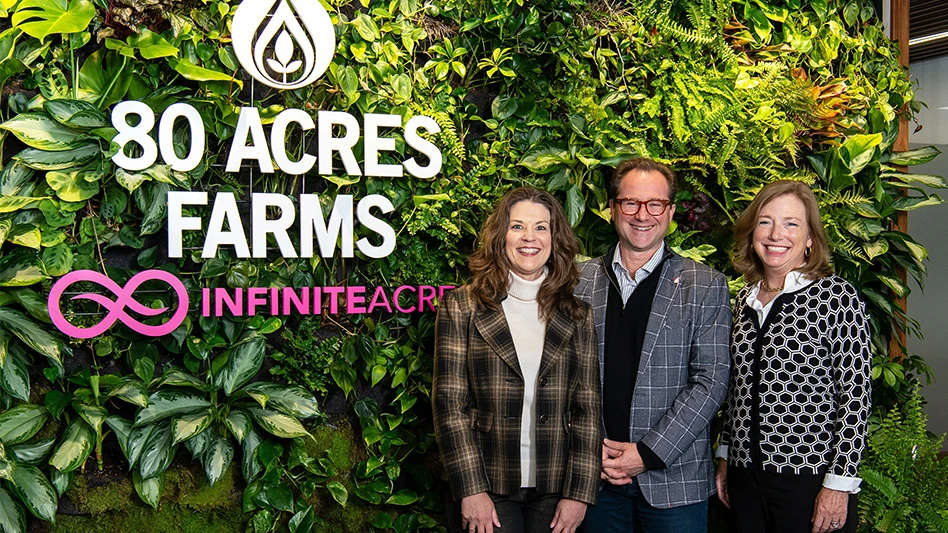 Tisha Livingston, CEO Infinite Acres, Mike Zelkind, CEO 80 Acres, and Barbara Humpton, President and CEO of Siemens USA