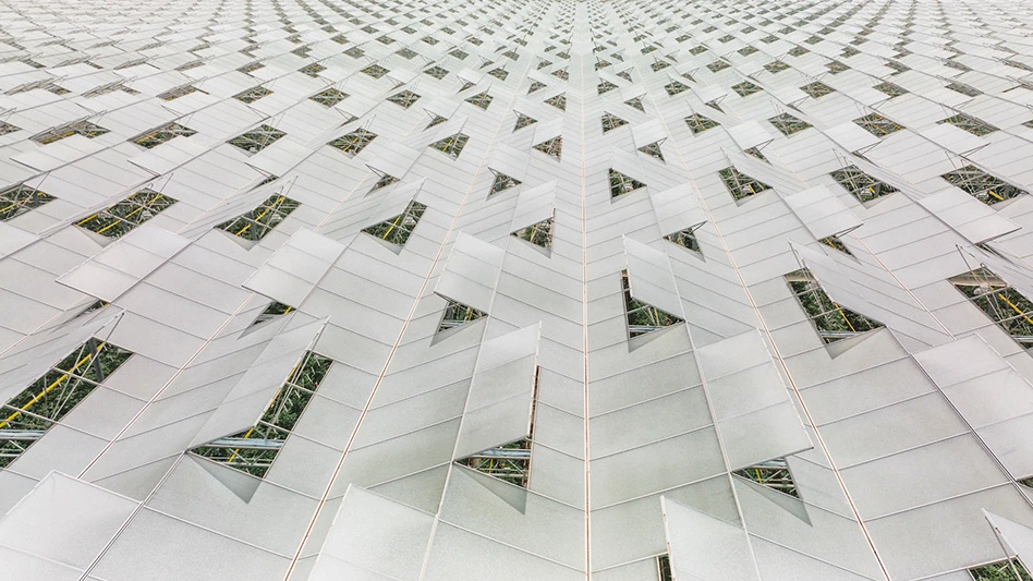An overhead view of the Cervini Farms C5 facility