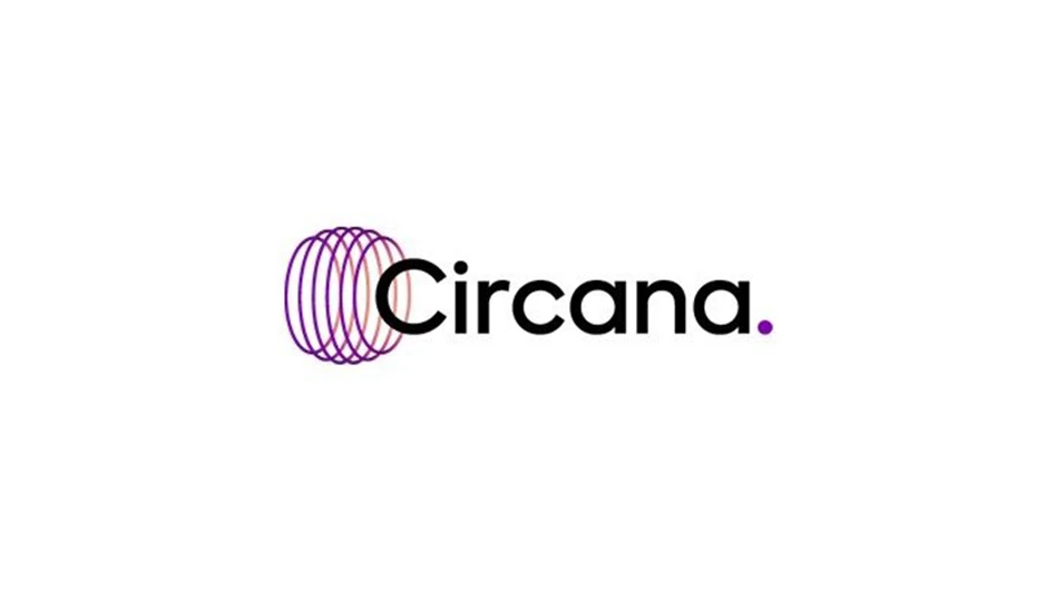 A graphic with black text on a white background reads Circana.